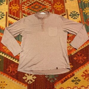 Mountain Khakis Classic Fit Grid Pocket Henley men’s large